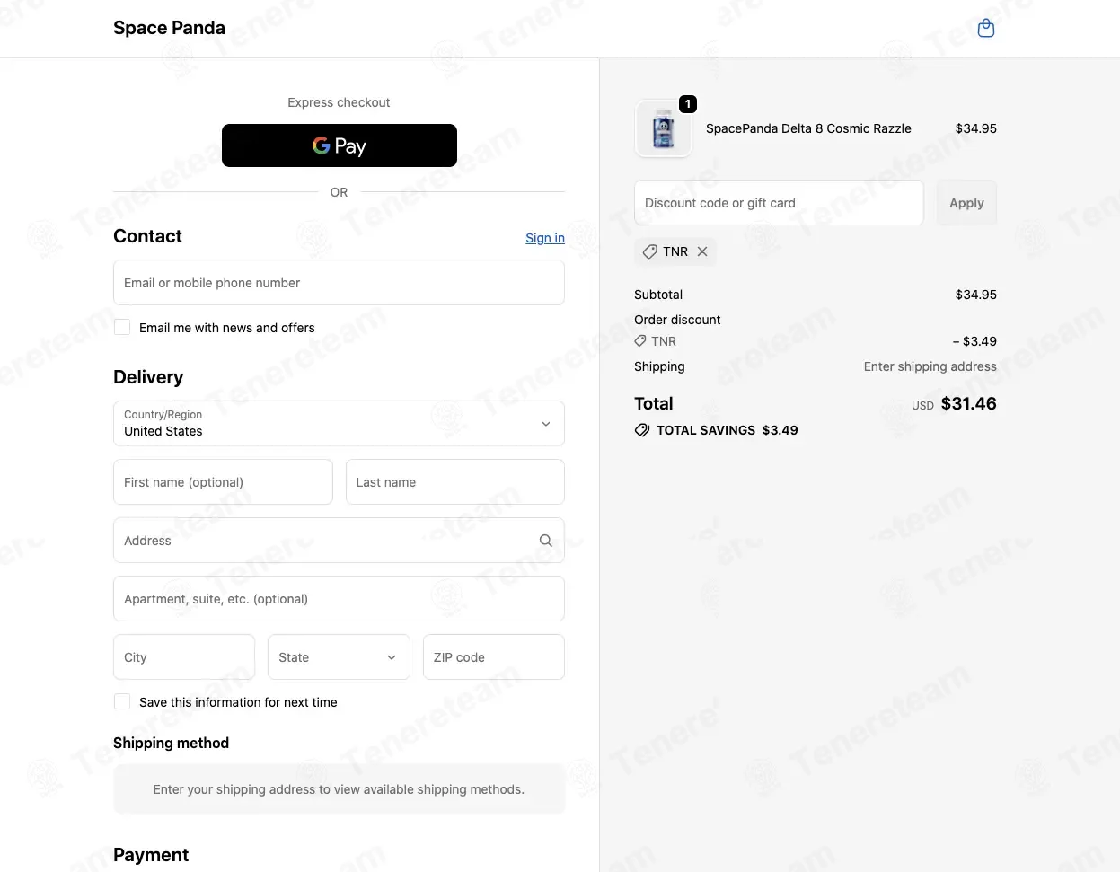 Space Panda coupon code: 10% off with TNR. Tested and valid as 1 month ago.