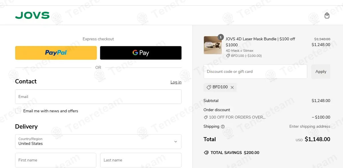 Jovs AU coupon code: $100 off with BFD100. Tested and valid as 1 year ago.