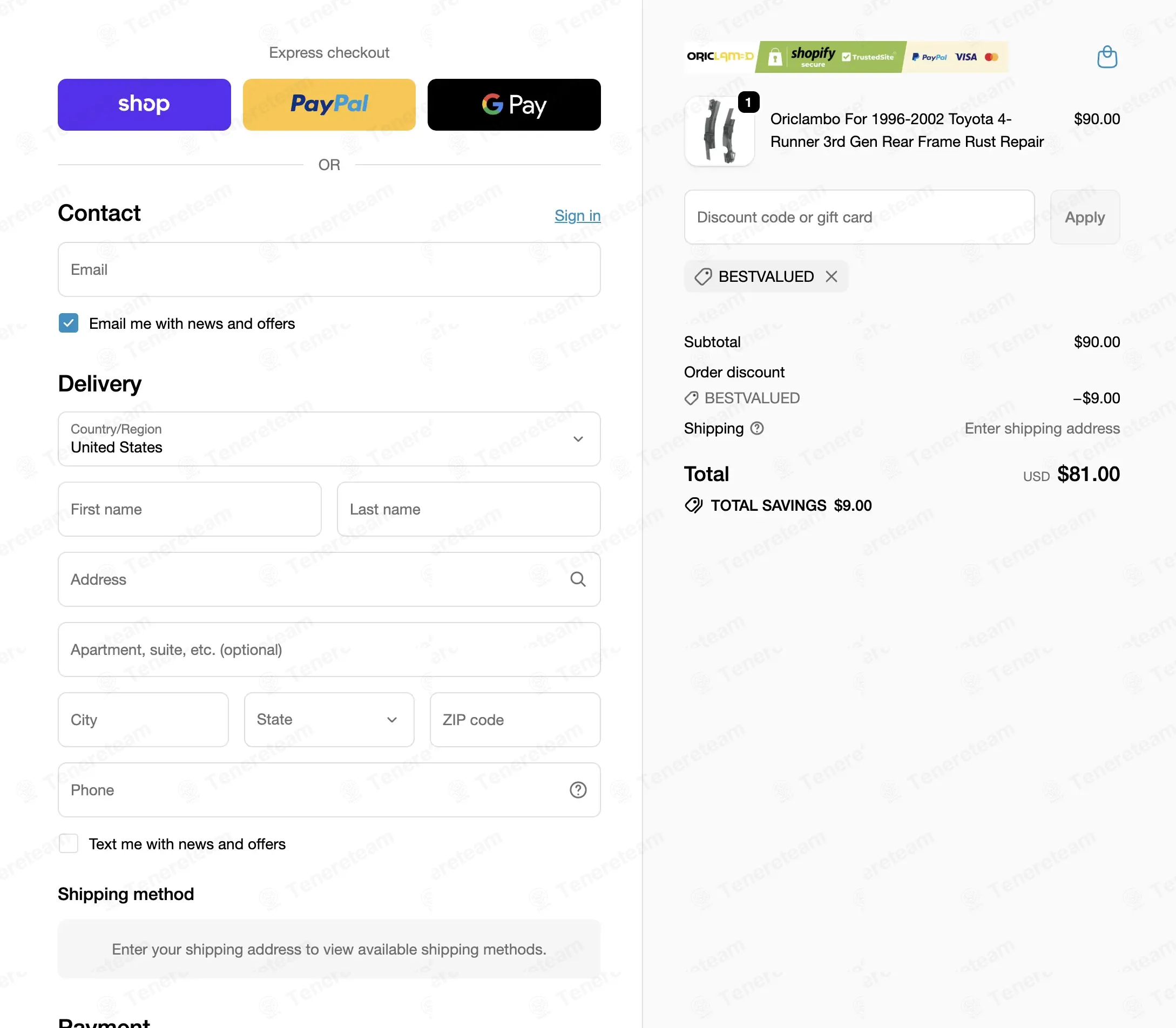 Ori Clambo coupon code: 10% off with BESTVALUED. Tested and valid as 3 weeks ago.