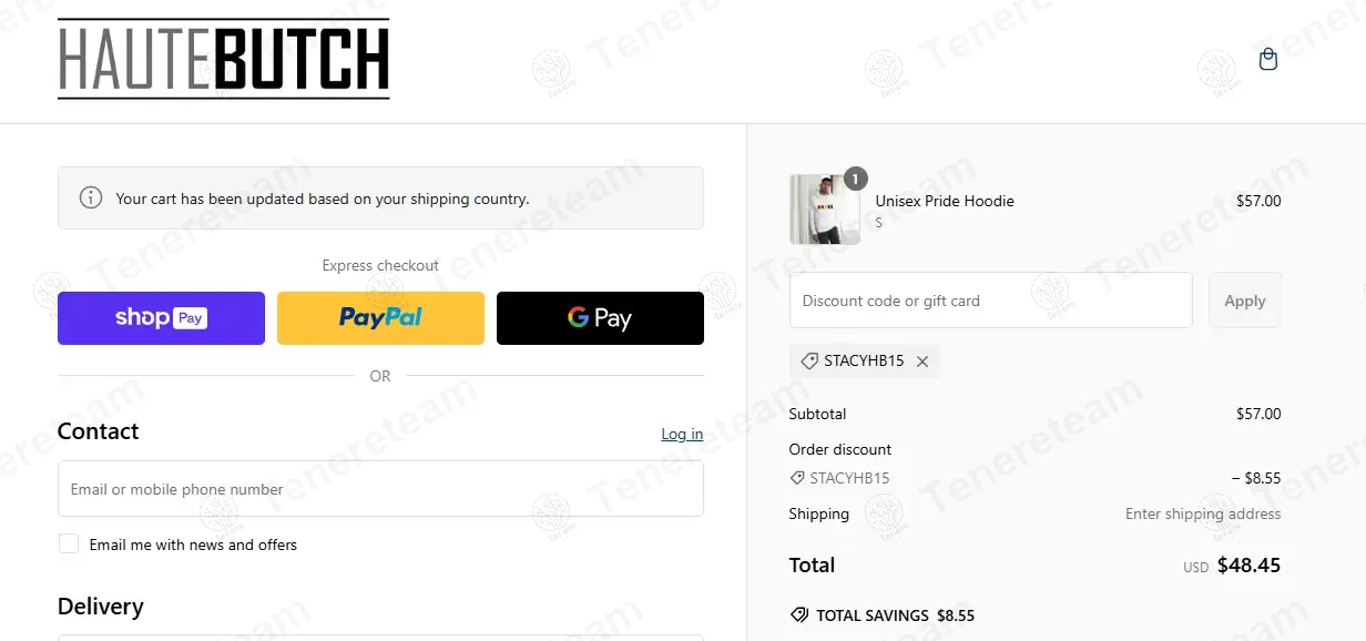 HauteButch coupon code: 15% off with STACYHB15. Tested and valid as 1 year ago.
