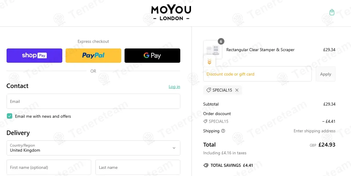 Moyou London coupon code: 15% off with SPECIAL15. Tested and valid as 8 months ago.