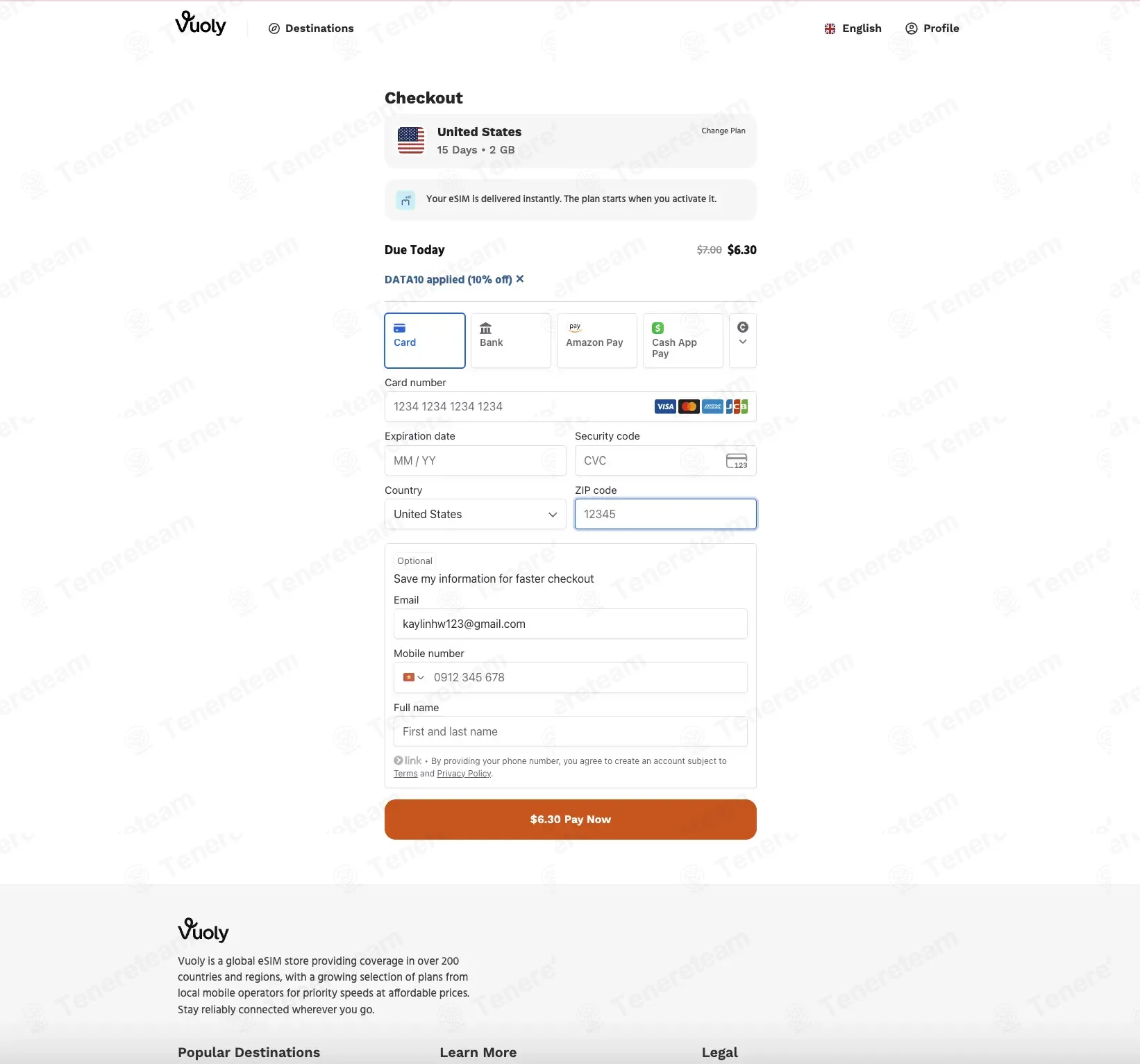 Vuoly coupon code re-checked and confirmed working at checkout