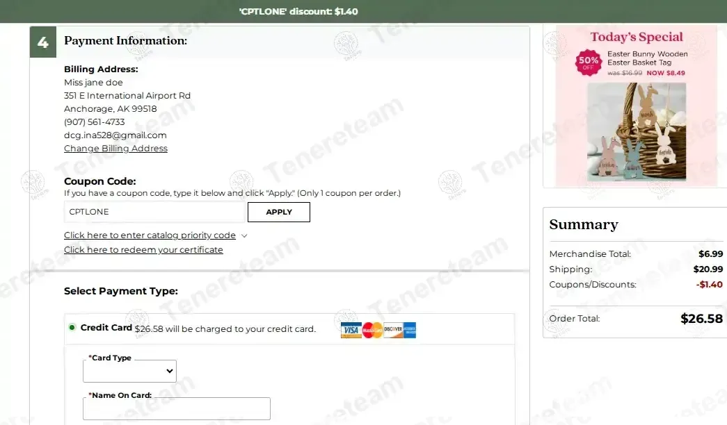 Personalization Mall coupon code: 20% off with CPTLONE. Tested and valid as 2 months ago.