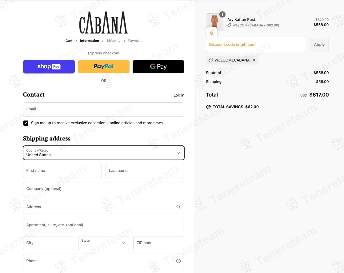 Cabana Magazine coupon code: 10% off with WELCOMECABANA1. Tested and valid as 1 day ago.