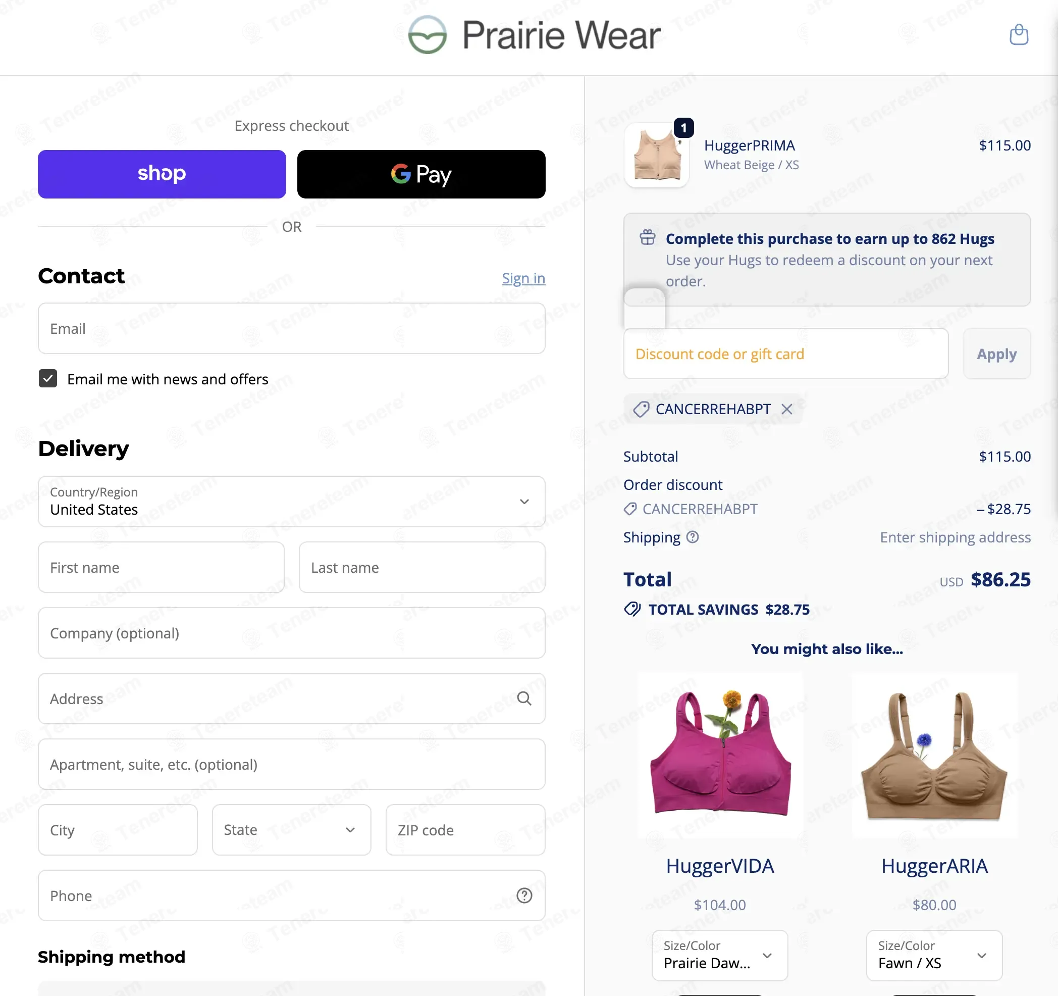 Prairie Wear coupon code: 25% off with CANCERREHABPT. Tested and valid as 7 months ago.