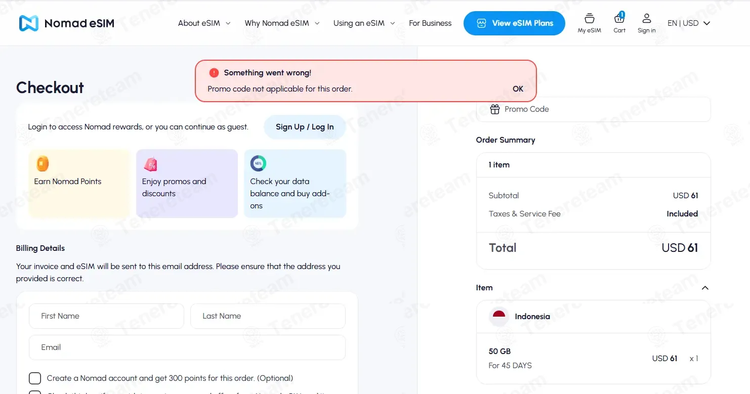 Nomad App coupon code: 25% off with SAVE25. Tested and valid as 2 months ago.