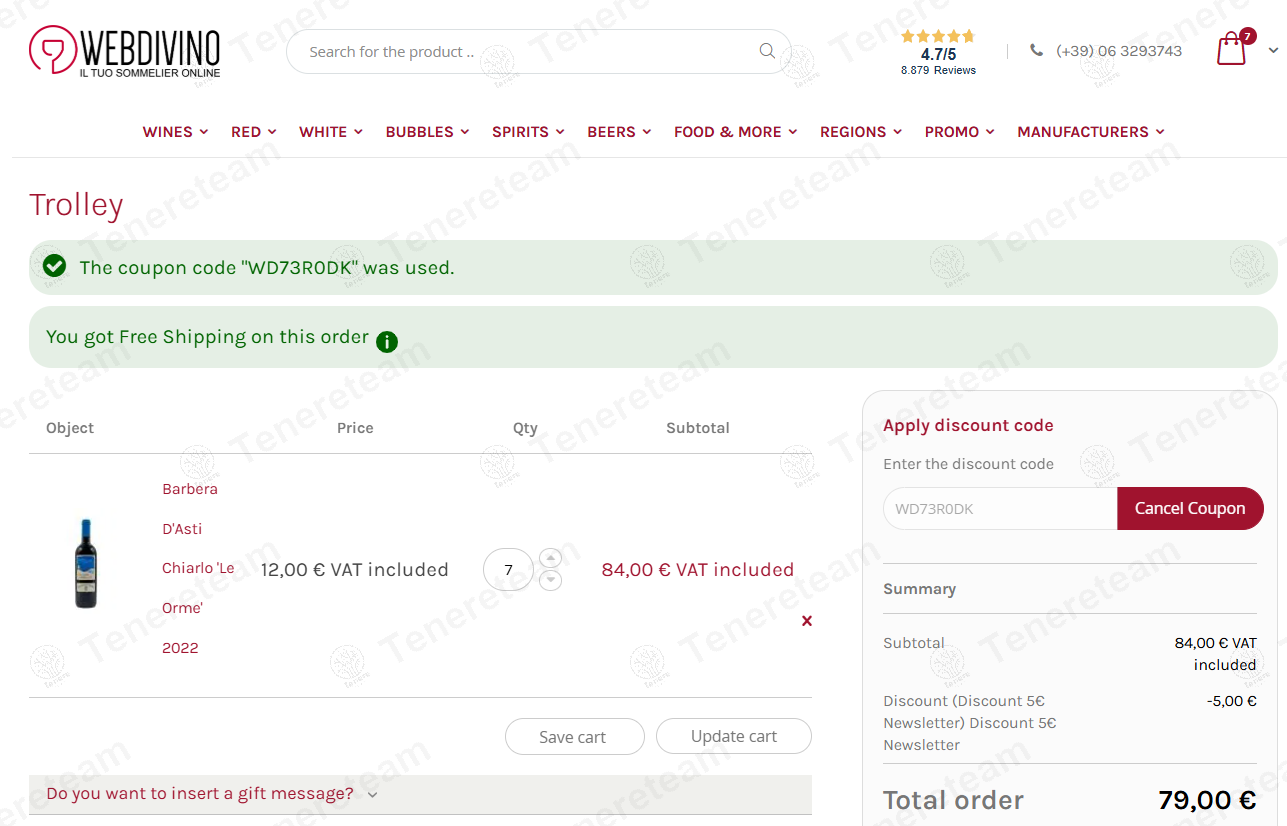 Webdivino IT apply coupon code