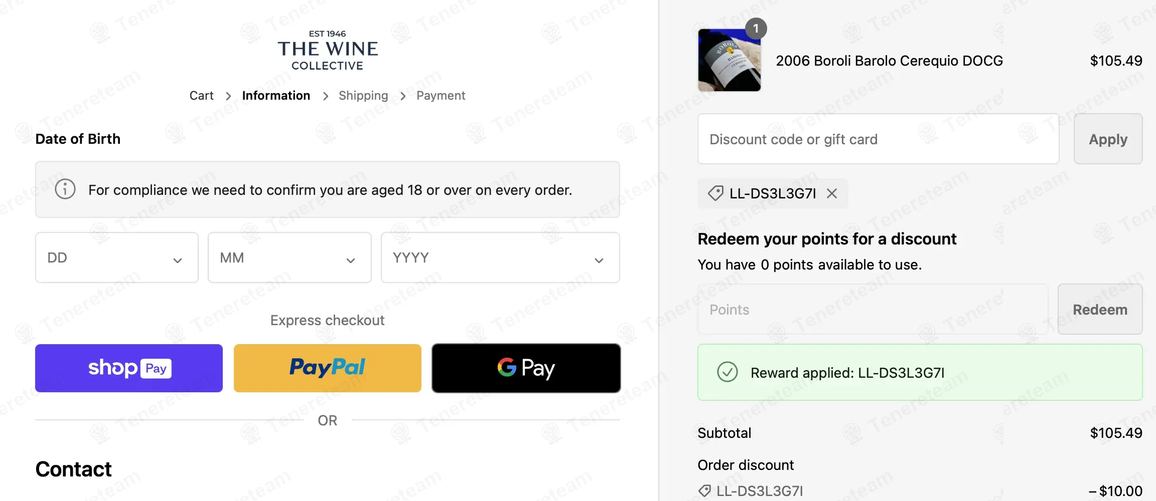 The Wine Collective AU coupon code: $10 off with LL-DS3L3G7I. Tested and valid as 1 year ago.