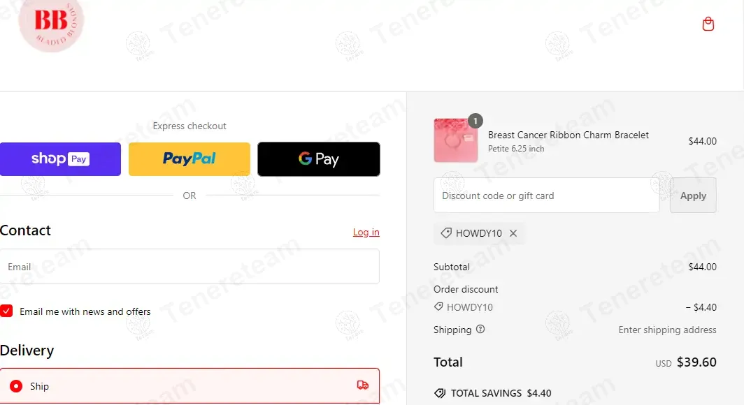 Beaded Blondes coupon code: 10% off with HOWDY10. Tested and valid as 1 year ago.