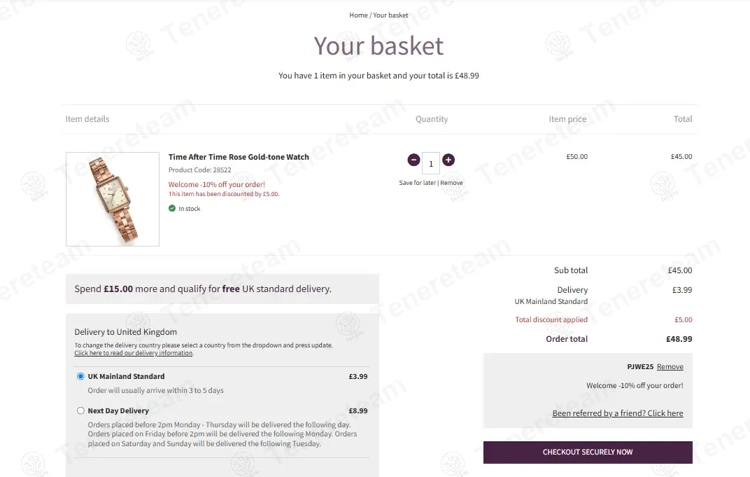 Pia Jewellery coupon code: 10% off with PJWE25. Tested and valid as 1 year ago.
