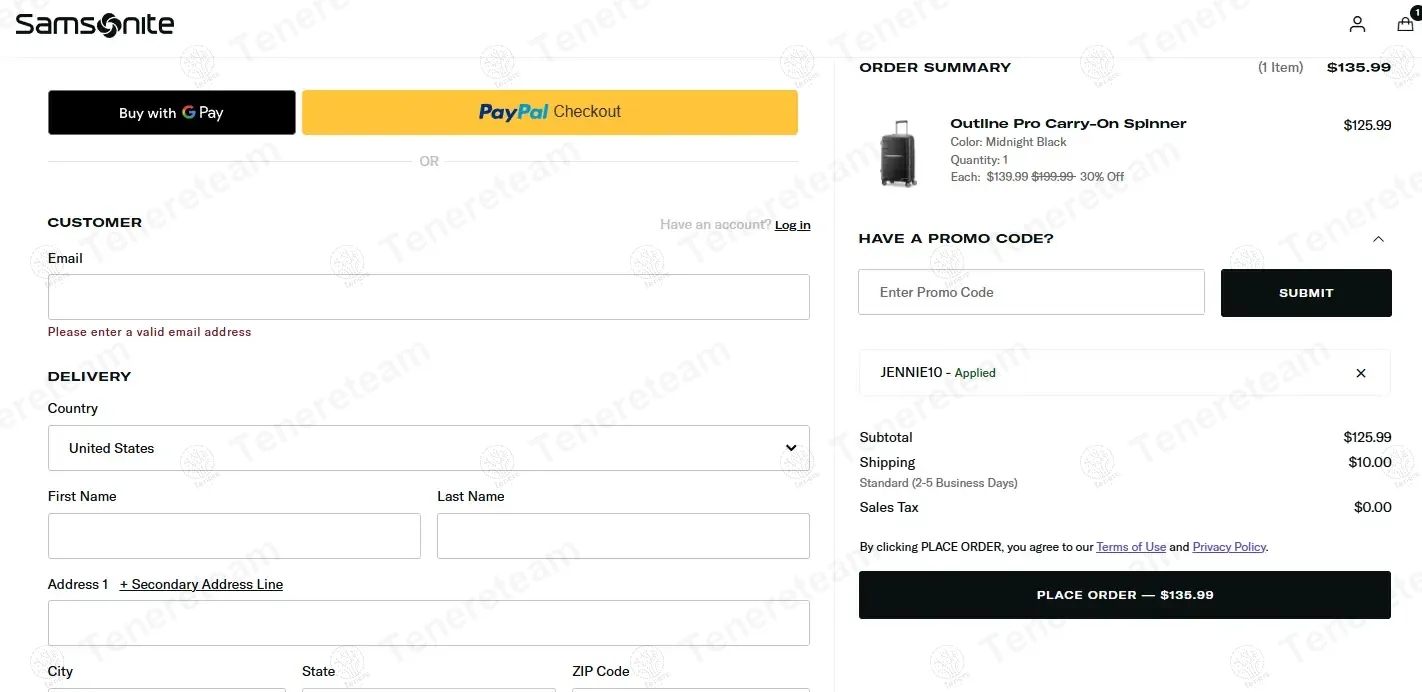 Samsonite coupon code tested [monthyear] – Coupons Scout