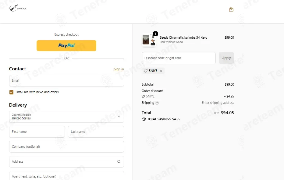 Go Kalimba apply coupon code