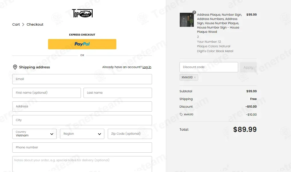 Toptrendygear coupon code: 10% off with XMAS10. Tested and valid as 1 month ago.