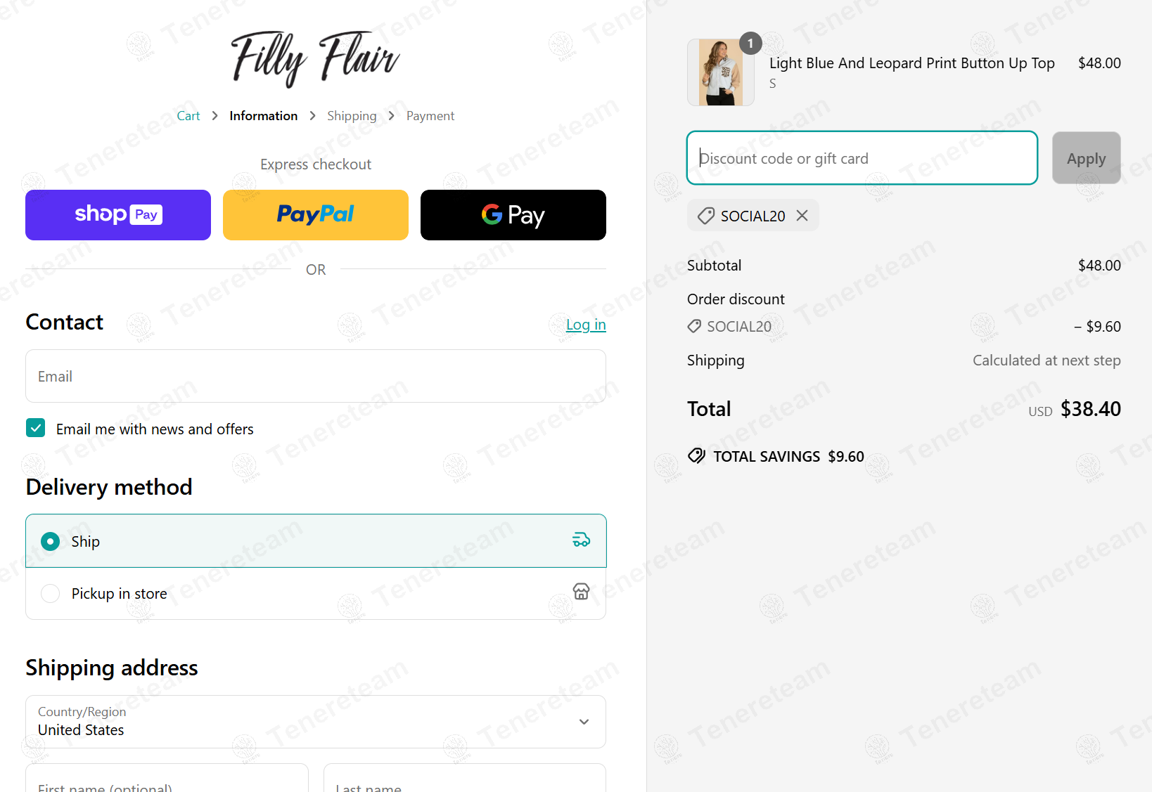 Filly Flair coupon code: 20% off with SOCIAL20. Tested and valid as 1 year ago.