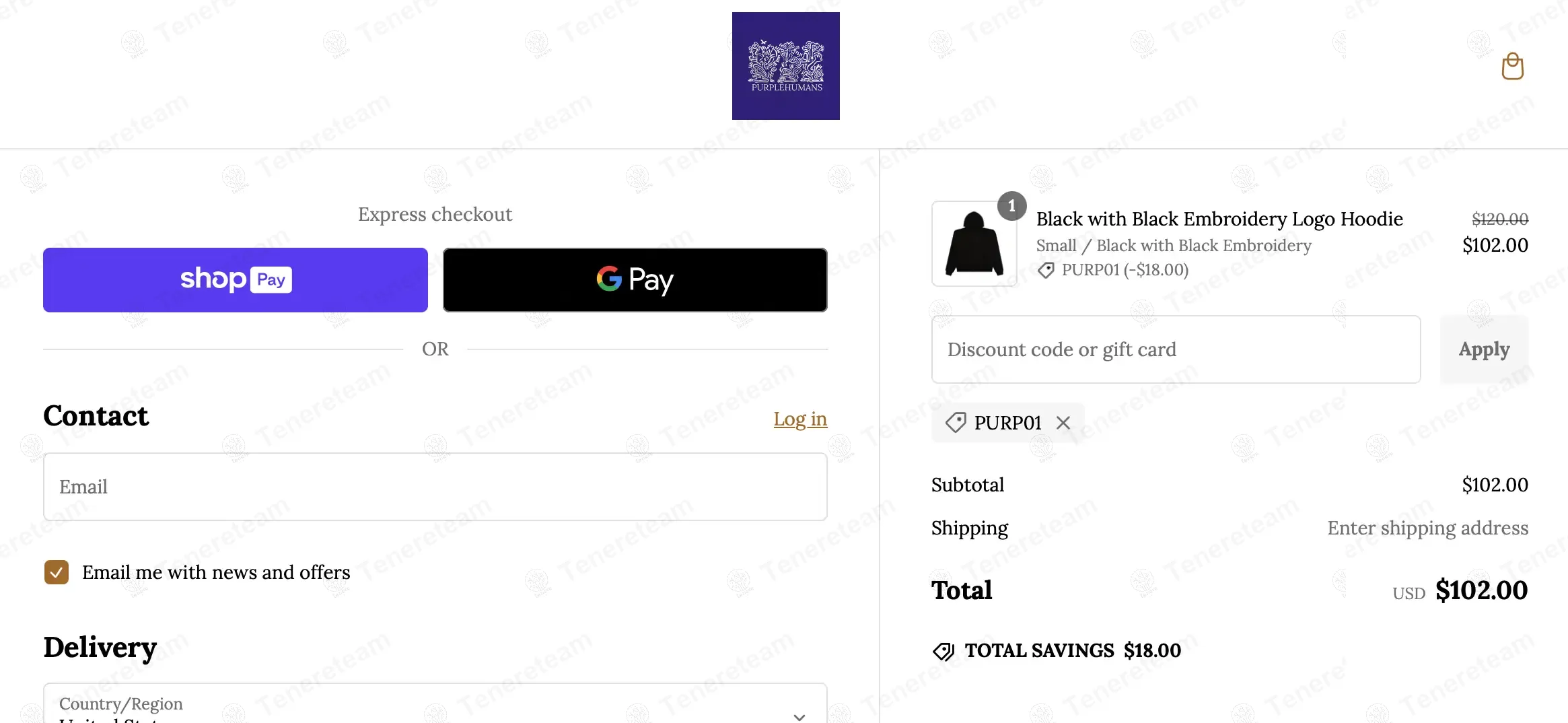 Purple Humans coupon code: 15% off with purp01. Tested and valid as 1 month ago.