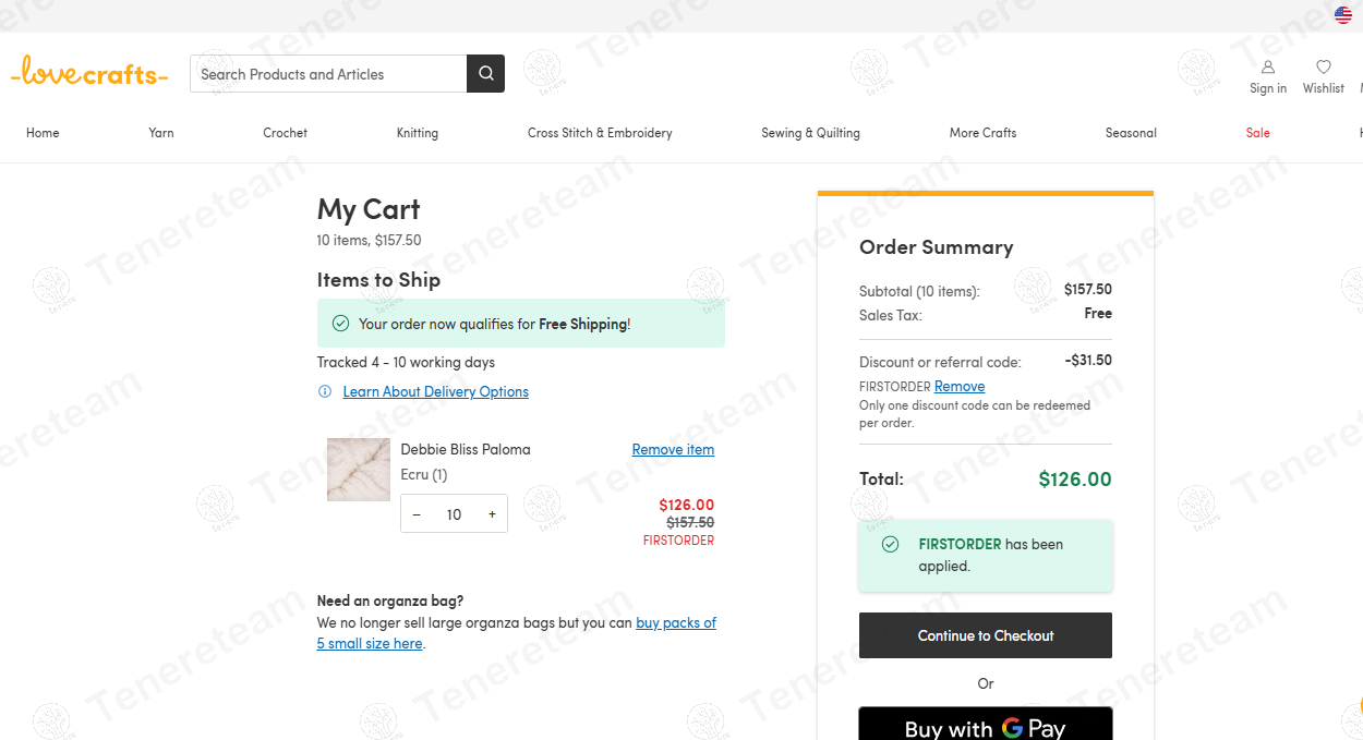 Deramores US coupon code: 20% off with FIRSTORDER. Tested and valid as 10 months ago.